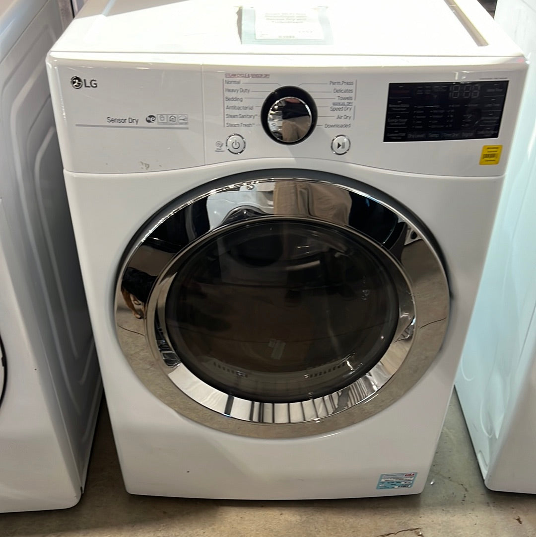 7.4 Cu. Ft. 12-Cycle Smart Wi-Fi Gas SteamDryer with Sensor Dry and TurboSteam