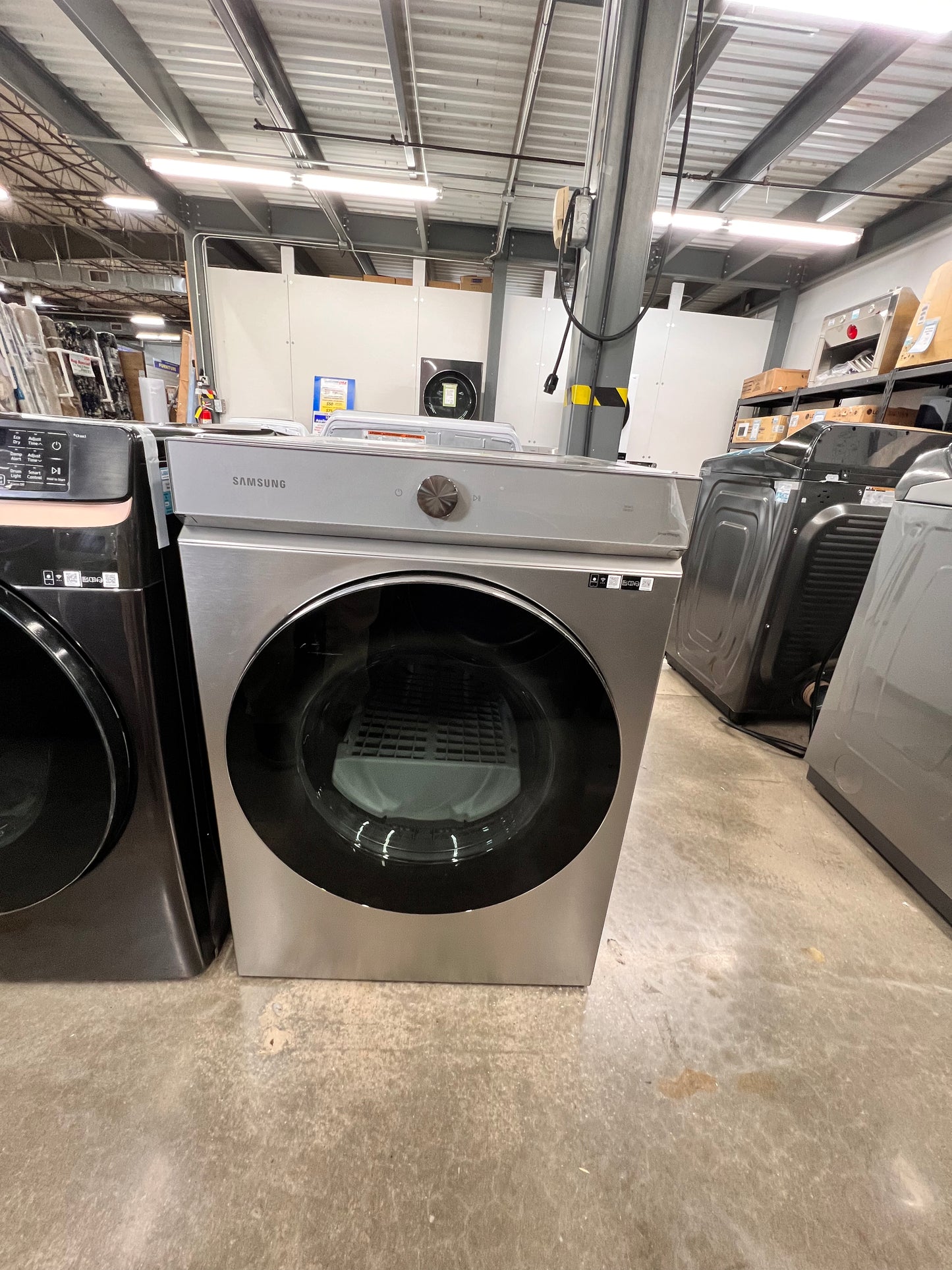 Bespoke 7.6 cu. ft. Ultra Capacity Electric Dryer with AI Optimal Dry and Super Speed Dry