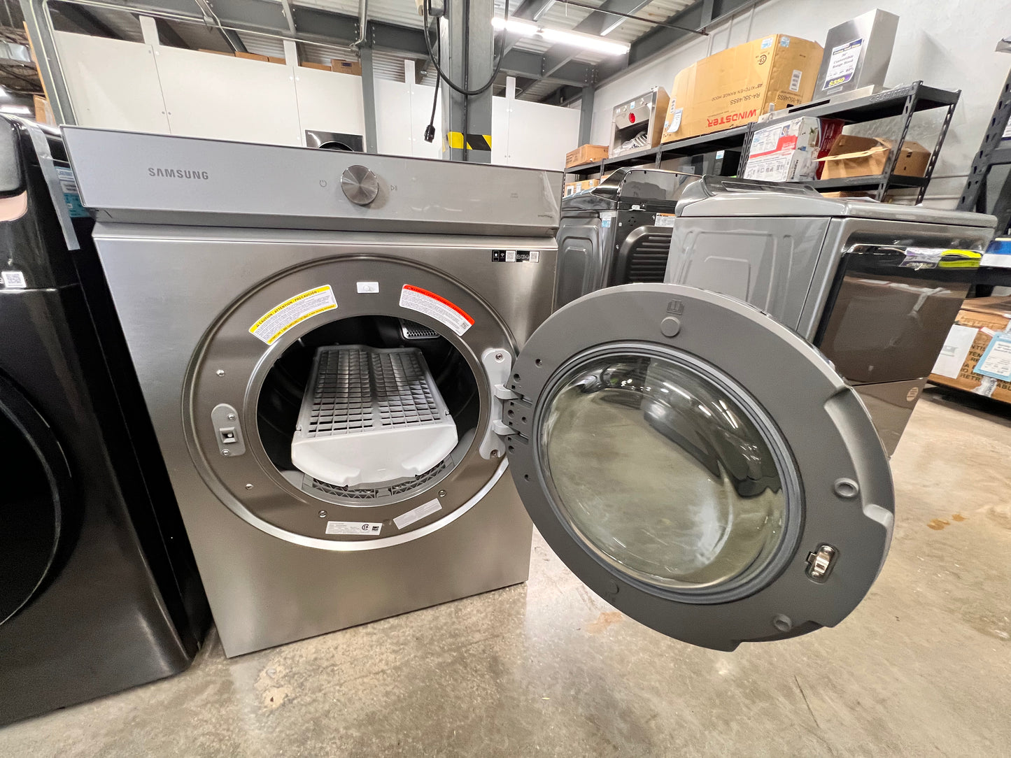 Bespoke 7.6 cu. ft. Ultra Capacity Electric Dryer with AI Optimal Dry and Super Speed Dry