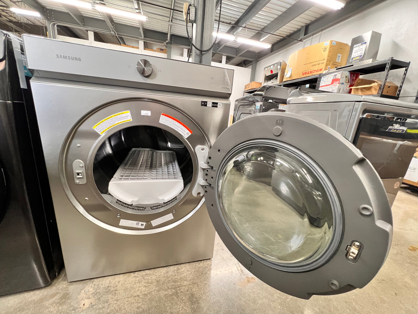 Bespoke 7.6 cu. ft. Ultra Capacity Electric Dryer with AI Optimal Dry and Super Speed Dry