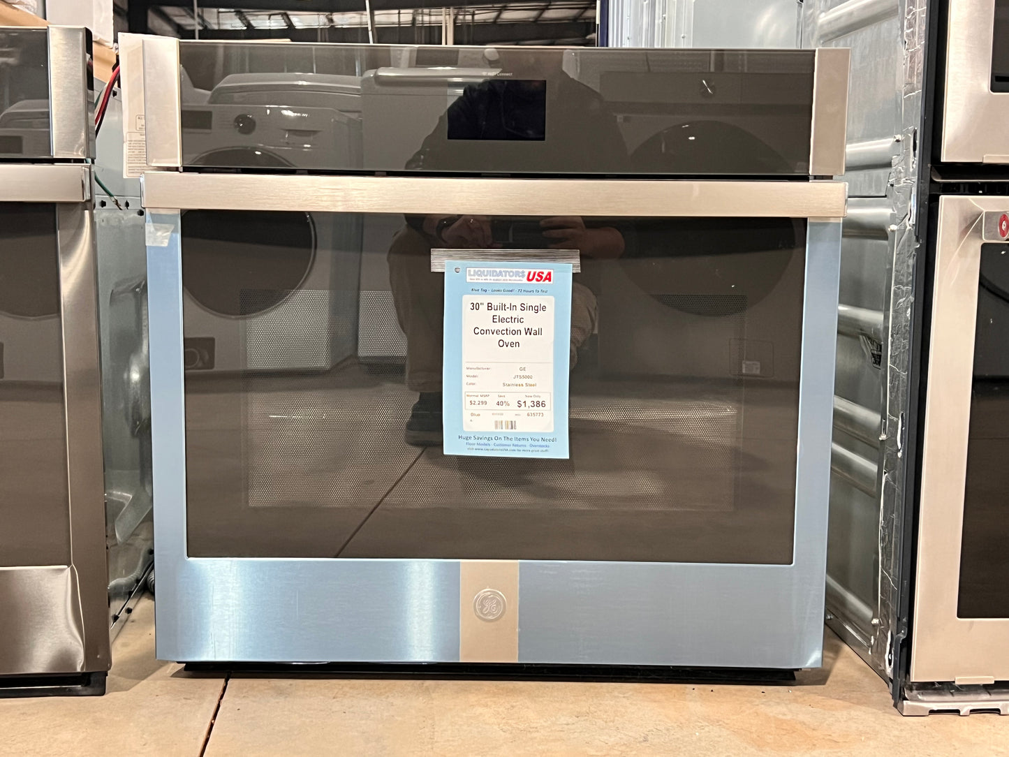 30" Built-In Single Electric Convection Wall Oven