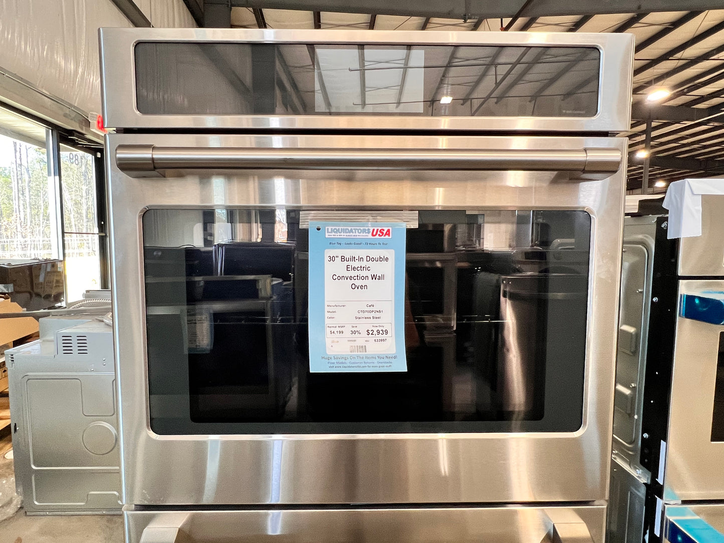 30" Built-In Double Electric Convection Wall Oven