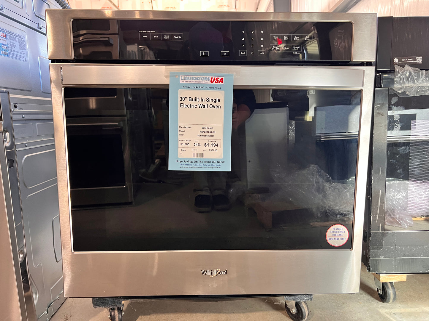 30" Built-In Single Electric Wall Oven