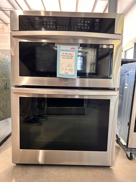 30" Microwave Combination Wall Oven with WiFi