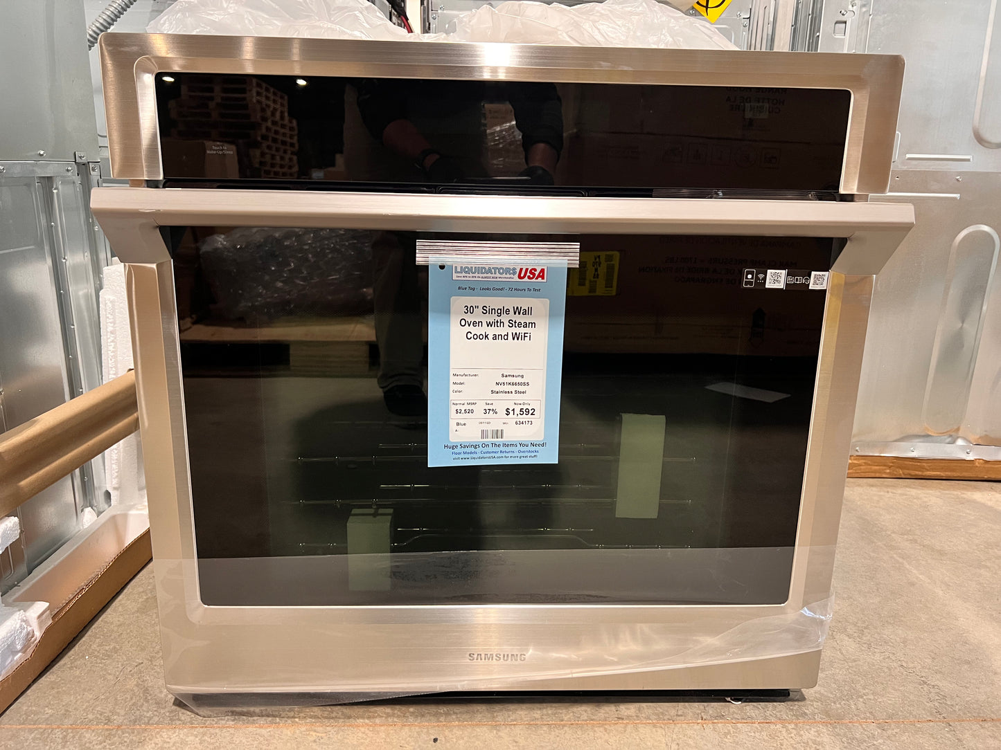 30" Single Wall Oven with Steam Cook and WiFi