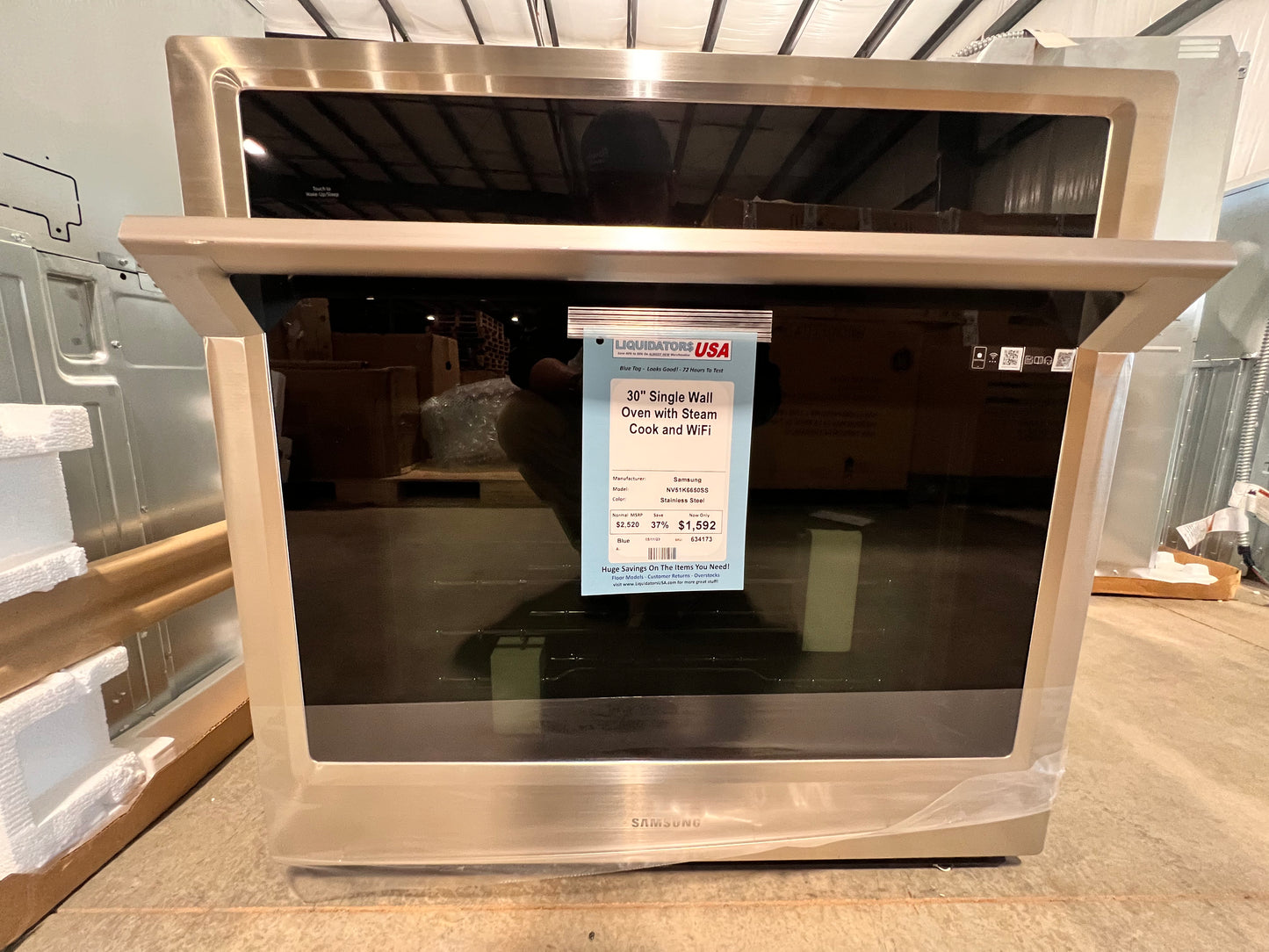 30" Single Wall Oven with Steam Cook and WiFi